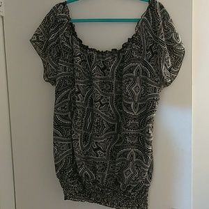 Patterned blouse